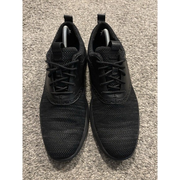 Cole Haan Grand Tour Knit Oxford Mens 10M Black Casual Dress Sneakers